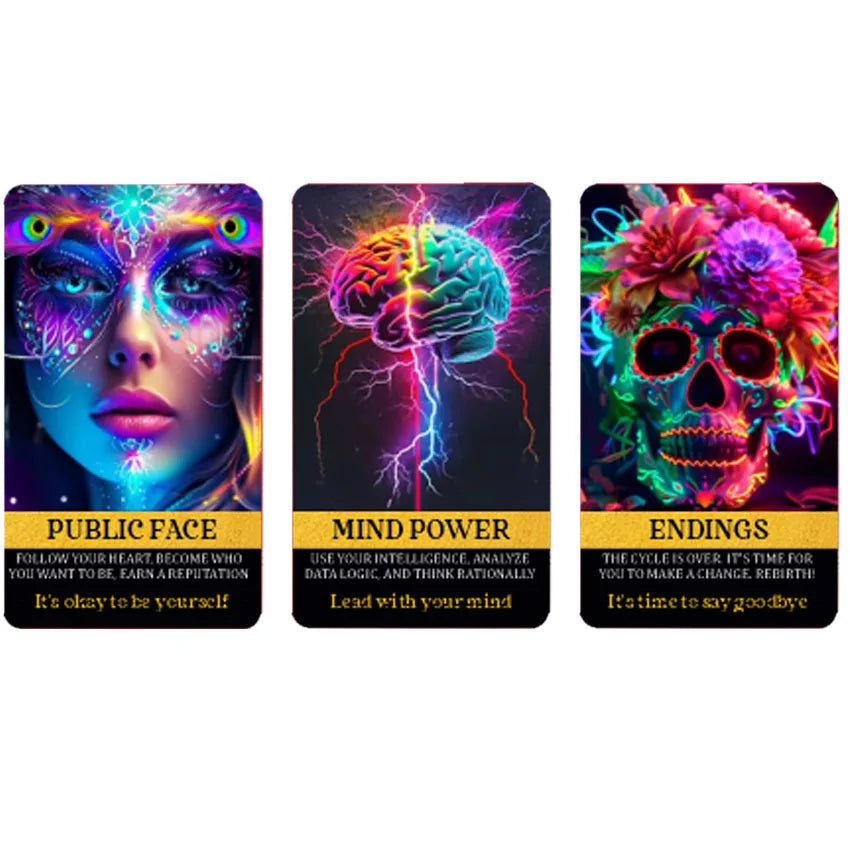 12x7 cm A-54 Cards Money Moves Oracle Deck Cards No Manual