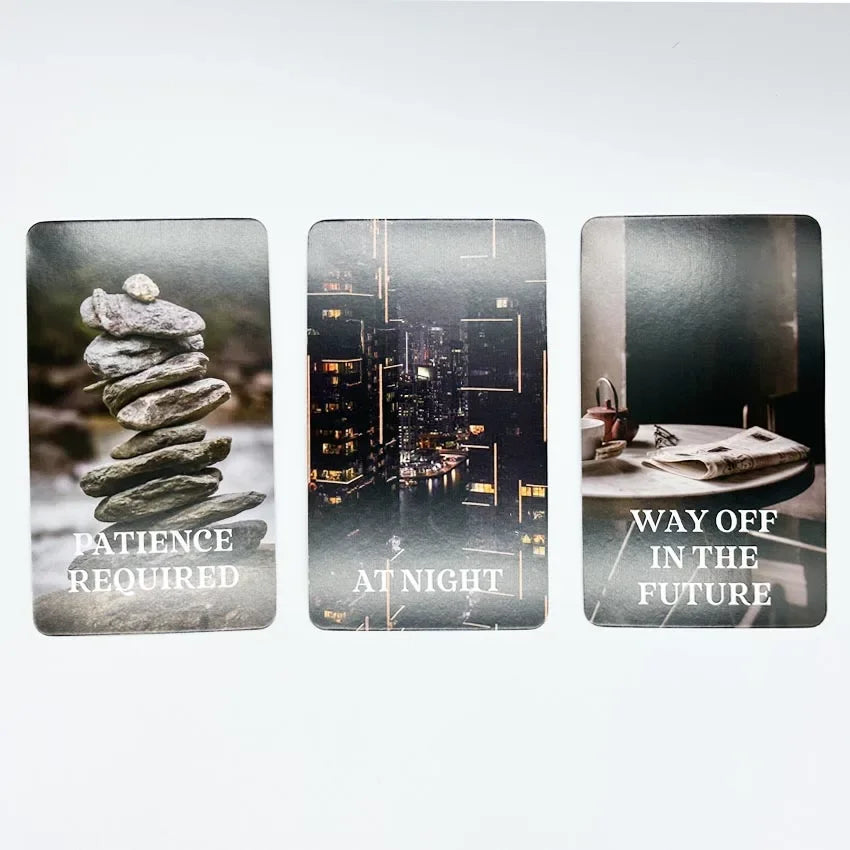 54Pcs 12x7 cm Divine Time Oracle Cards Game