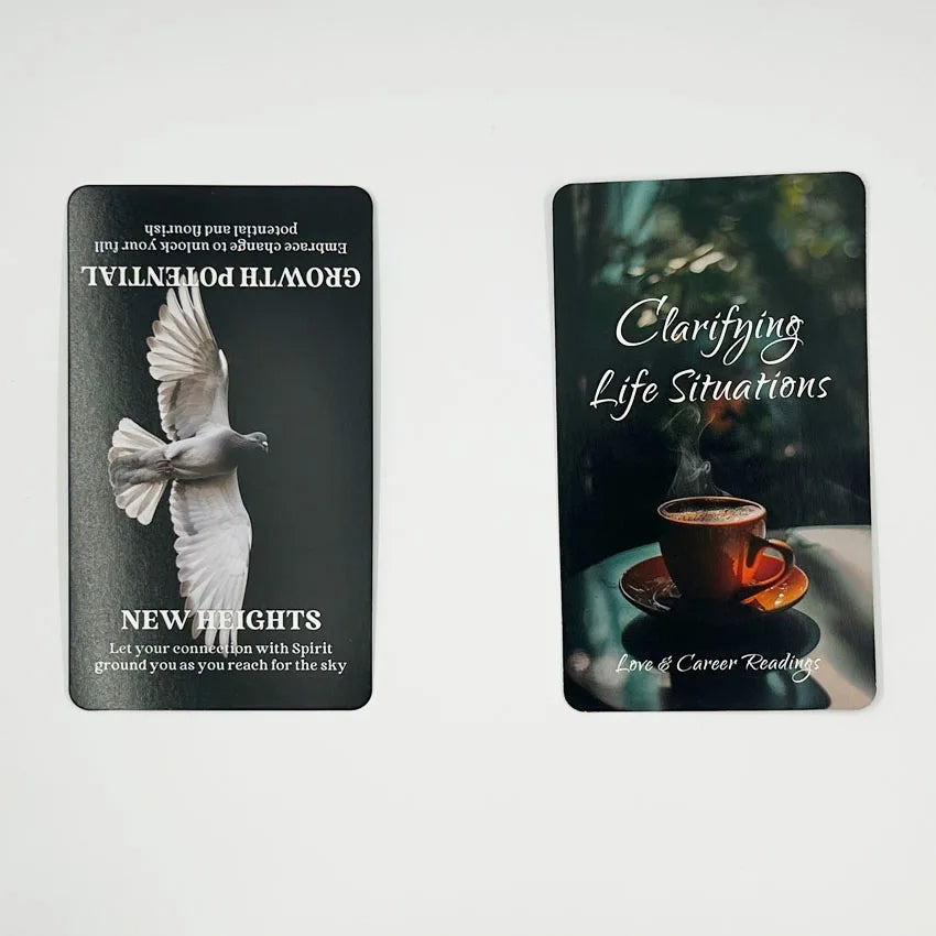 12x7 cm 80Pcs Clarifying Life Situations Love&Career Readings Oracle Deck Card Games No Manual